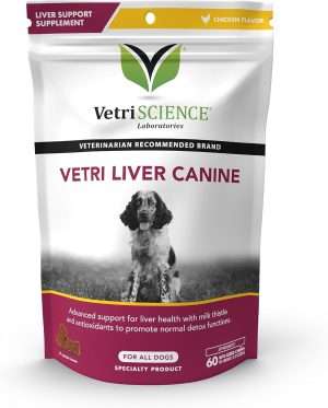 Liver Canine Milk Thistle Supplement for Dogs